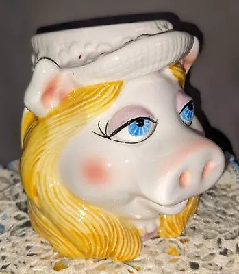 Vintage SIGMA Miss Piggy Mug Cup Ceramic Jim Henson Muppet Taste Setter 14oz  • $6.99