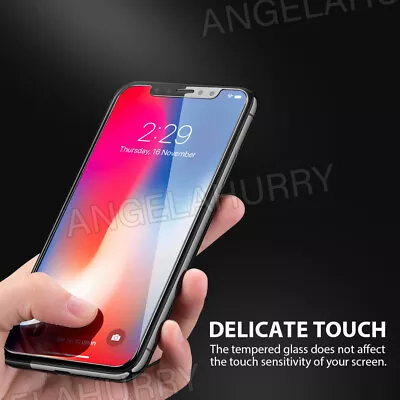 4pcs Scratch Film Tempered Glass Screen Protector Guard For IPhone X 8 7 6 S • $5.99