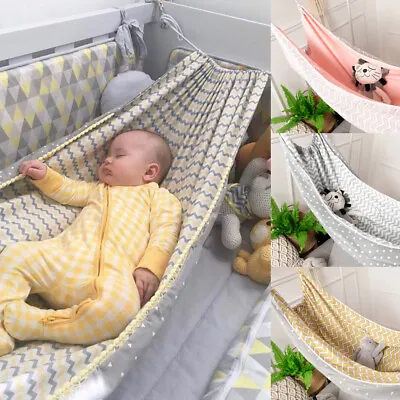 Portable Newborn Baby Hammock Indoor Outdoor Swing Hanging Crib Infant Sleep Bed • £21.53