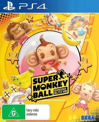 $38 • Buy Super Monkey Ball Banana Blitz HD Sony PS4 Family Kids Party Game Playstation 4