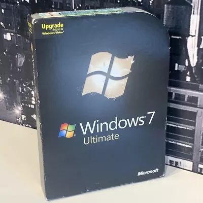 £99.99 • Buy Windows 7 Ultimate Upgrade 64-Bit DVD + Product License Key Original Boxed 