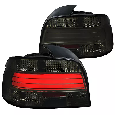 Smoke Fits 2001-2003 Bmw E39 5-Series M5 525I 530I 540I Led Tail Lights Lamp • $156.99