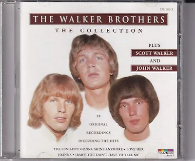 CD   THE WALKER BROTHERS  The Collection    18 Tracks   Personal Sale • £5.50