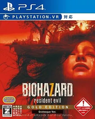 New PS4 Resident Evil 7 Biohazard Gold Edition Grotesque Version W/Tracking JP • $130.33