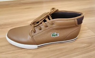 Lacoste AMPTHILL 118 2 Brown Shoes Size US 9 UK 8 EUR 42 • $85