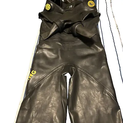 Viking Protech Rubber Drysuit Size 4 XXL For Technical/Commercial Diving • $2499.95