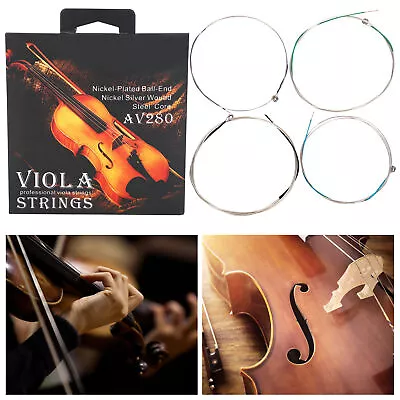 4 Pcs Set Universal Full Set Professional Viola Strings E A D G For 1416 V BOO • $9.42