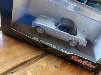 £35 • Buy Detail Cars 1/43 Scale Diecast 513 - MG MGB MkII Soft Top - Silver