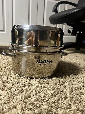 MAGMA 10 PC Gourmet Nesting Cookware Set • $175