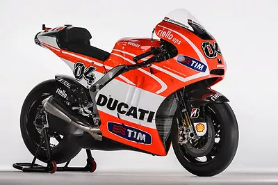 2013 DUCATI GP13 MOTOGP MOTORCYCLE POSTER PRINT 24x36 HI RES 9MIL PAPER • $39.95