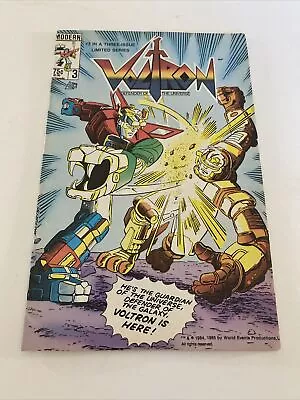 Voltron #3 Defender Of The Universe Newsstand Key Issue 1985 Modern 1985 • $9.99