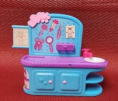 Disney Just Play Doc McStuffins Clinic Exam Table W/ Sink & Faucet • $7.79