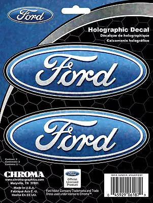 New FORD Reflective Car Truck Vinyl Decal Sticker Made USA Official Licensed • $9.87