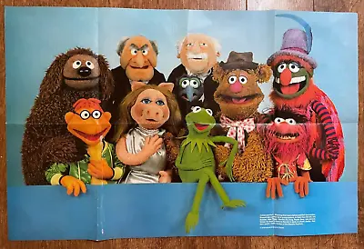 VTG National Geographic Muppet Show Poster 2 Sided 20  X 30  Poster 1979 • $34.96