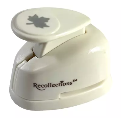 Recollections Lever Punch Maple Leaf 1  Scrapbooking Paper Punch Craft Supply • $10.95