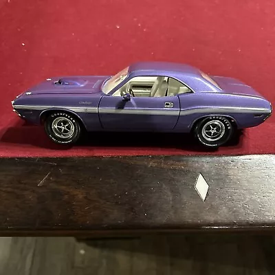 Ertl Collectibles American Muscle 1970 Plum Crazy Dodge HEMI Challenger 1/18th • $0.99