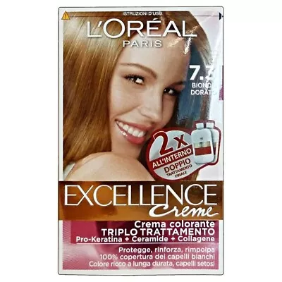 L’Oréal Paris Excellence Creme Blonde Golden 7.3 • £23.75