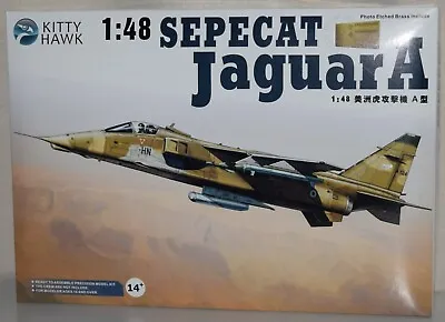 Kitty Hawk - Sepecat Jaguar A - Kh80104 ⭐sealed Box⭐ Oop Kit 1/48 • $50.47