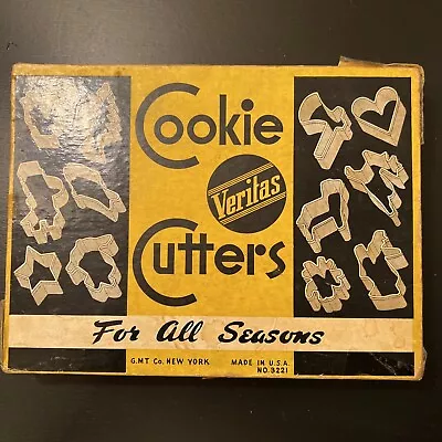 VINTAGE Complete Set Of Veritas Cookie CUTTERS For All Seasons In Original Box • $7