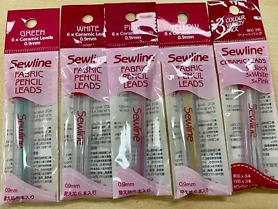 Sewline Fabric Pencil Lead Refill 5 Colours (Compatible With Karisma) • $30.50