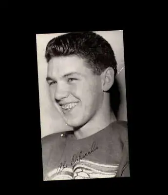 Alex Delvecchio 1950s JD McCarthy Vintage Postcard Detroit Red Wings • $14