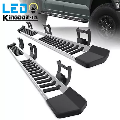 Fits 2015-2024 Ford F150 Super Crew Cab 6  Running Boards Side Step Nerf Bar • $158