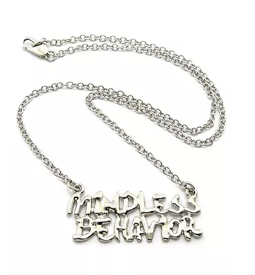 NEW FASHION MINDLESS BEHAVIOR PENDANT 3mm / 18  LINK CHAIN NECKLACE XC423 • $12.95