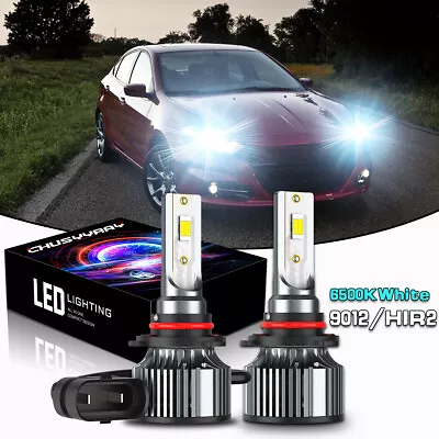 HIR2 For DODGE Dart 2013-2015 9012 LED Headlight Bulbs Kit Upgrade High/Low Beam • $26.99