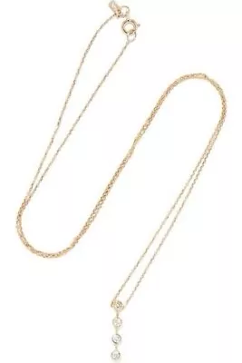 Sarah And Sebastian Diamond Quad Necklace Yellow Gold (10ct) • $500