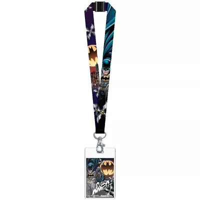 DC Comics Batman The Dark Knight Lanyard W/ PVC Card Holder • $9.95