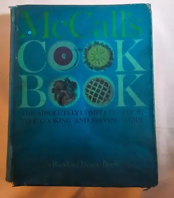 Mccalls Cookbook Blue Edition Hardcover – January 1 1963 Bad ConditionSee Pics • $12