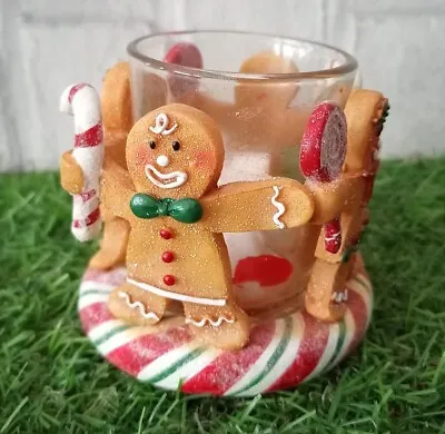 Yankee Candle  Christmas Gingerbread Circle Votive Holder • £14.99
