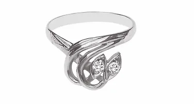 Solid Silver 925 Ladies Ring UK Handmade All Size Available+ Gift Bag • £21.99