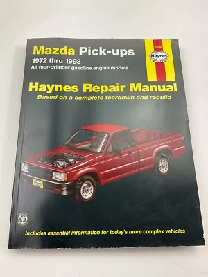 Haynes 61030 Repair Manual For 1972-1993 Mazda Pick-ups - OPENED • $15.99