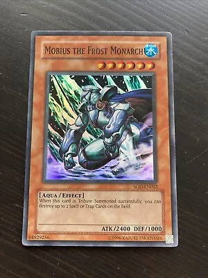 Yu-Gi-Oh! Mobius The Frost Monarch -SOD-EN022- Ultimate Rare - Unlimited Damaged • $4.19