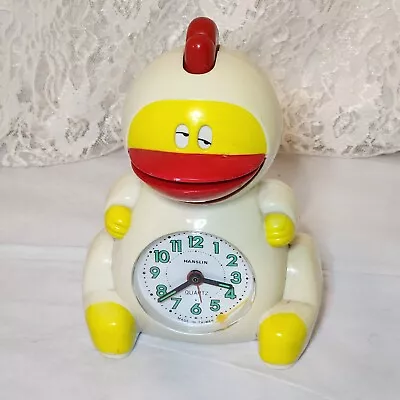 Vintage Rooster Chicken Alarm Clock  Talking Music Not Working For Parts Repair • $5.97