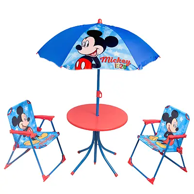 Relsy Kids 4-Piece Patio Sets Characters - Peppa Pig / Paw Patrol / Mickey Mouse • £39.99