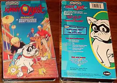 Jonny Quest Bandit Vhs Best Friend Attack Of The Tree People Terror Island New • $5