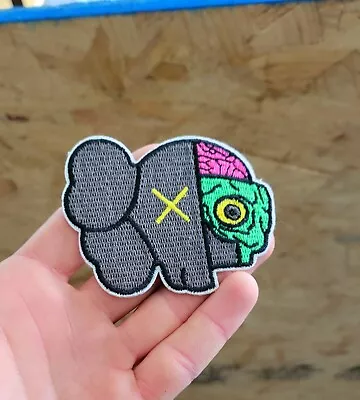 Kaws Embroidery Patch Iron On New!!! Elmo Red Pop Culture 4x2 • $4.99