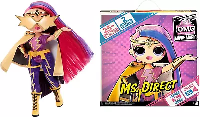 L.O.L. Surprise! OMG Movie Magic Ms. Direct Fashion Doll With 25 Surprises 2 3D • $16.40
