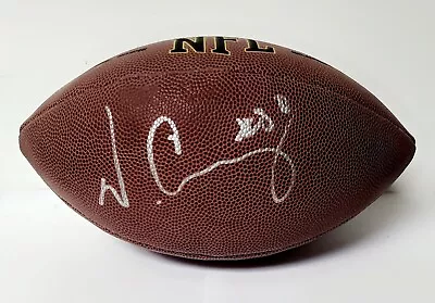 NEW YORK GIANTS Victor Cruz Signed AUTOGRAPHED Wilson NFL FOOTBALL AAC  COA  🔥  • $69.99