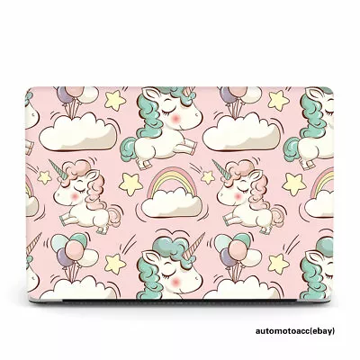 Color Animals Case For Macbook M3 Air 15 13 Pro 16 14 11 12 Inch +Keyboard Cover • £25.18