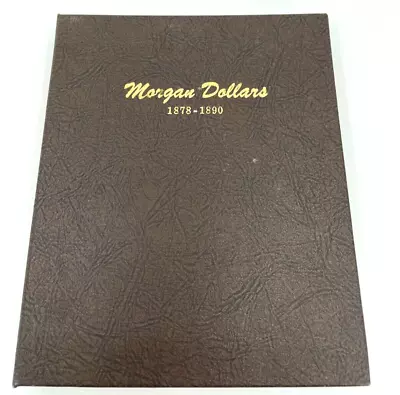 1878-1890 18 PC. SET Mostly BU Morgan Silver Dollar Collection In Dansco Book • $1498