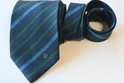 Dunhill Men's Tie Blue/striped Width: 3.50  Length: 59  • $17.98