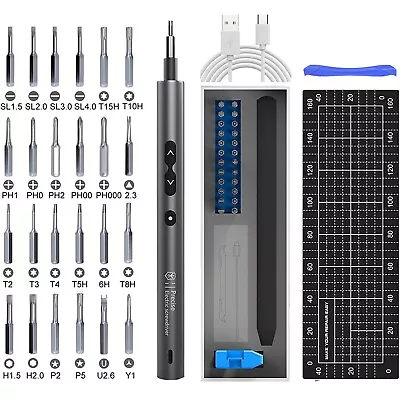 $34.19 • Buy 28 In 1 Cordless Torque Screwdriver Tool Rechargeable Electronic Repair Kit