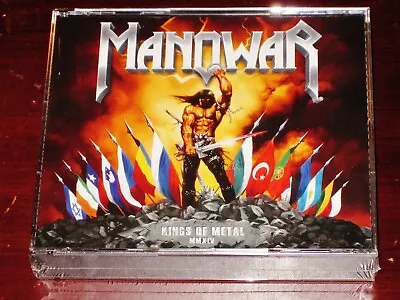 Manowar: Kings Of Metal MMXIV Silver Edition 2 CD Box Set 2014 Magic Circle NEW • $25.95