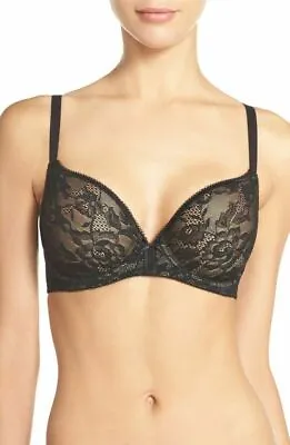 Wacoal 853201 Underwire Lined Lace Finesse Contour T-shirt Bra Size 32D • $24.99