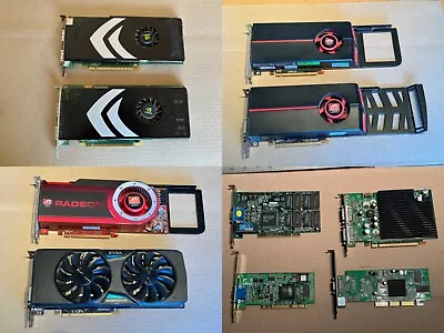 LOT Of MAC/PC NVIDIA GEFORCE 8800GT Card And Others. 10 CARDS! Read Description • $24.50