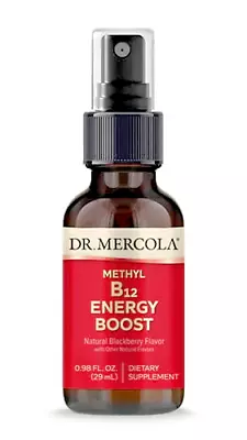 Vitamin B12 Methylcobalamin B-12 Energy Booster Dr Mercola 25 Ml (192 Servings) • $44.59