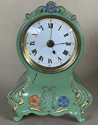 Vintage REUGE MUSIC BOX Alarm CLOCK GERMAN Lara's Theme DR. ZHIVAGO Needs Work • $29.99